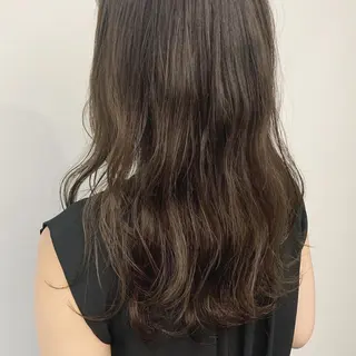セミロング カラー 🐝 hachi🐝のヘアスタイル