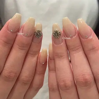 ネイル honoka ガーリーネイル໒꒱のネイルデザイン