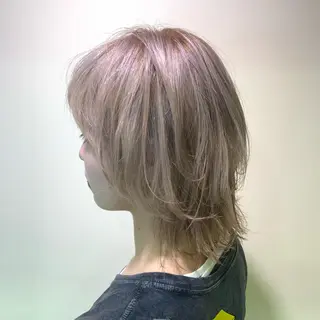 ミディアム カラー ［メンズ特化］神谷 清のヘアスタイル