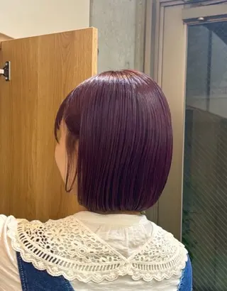 ショート カラー 暖色/ブリーチカラー 🍊 yu-na.のヘアスタイル