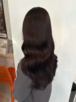 ロング カラー person♡kii マオのヘアスタイル