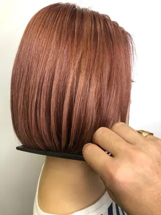 ショート カラー ✴︎赤み除去カラー daichi✴︎のヘアスタイル