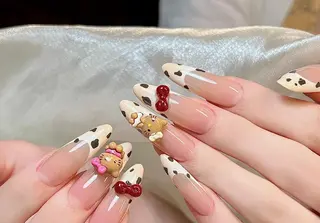 ネイル By moonネイル 🌷ワンホン/韓国風のネイルデザイン