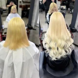 ミディアム 💎エクステ専門店 BIZE梅田🇰🇷のヘアスタイル
