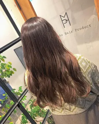 ロング カラー 井上 花音のヘアスタイル