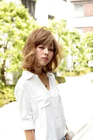 ミディアム 癖毛のモデルさん募集 /NORIのヘアスタイル