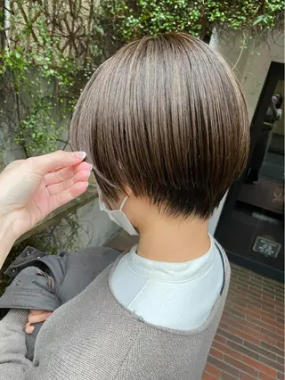 ショート カラー 小顔ショート✁ ⁂Yukari⁂のヘアスタイル