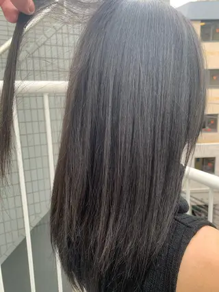 セミロング カラー ヘアアレンジ メンズ Sia中野新橋 『JUNYA』のヘアスタイル