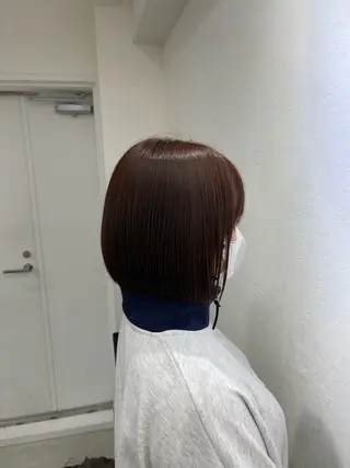 ショート ハイトーン/レイヤ ーTENSHOのヘアスタイル