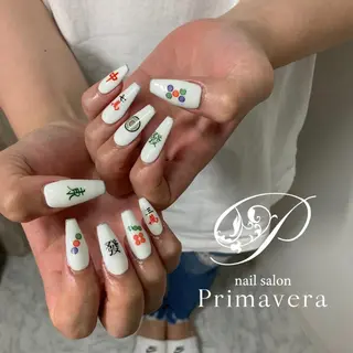 ネイル Primavera 新横浜🤍美フォルムのネイルデザイン