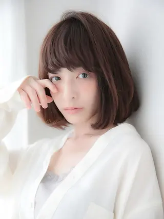 ショート カラー レイヤーカット✂️ 横浜No1♡下鳥翔子のヘアスタイル