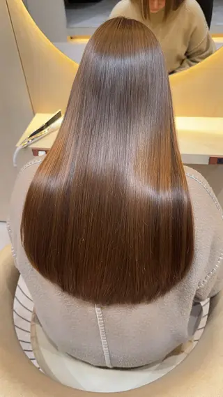 ロング レイヤー❣️縮毛矯 川村利幸のヘアスタイル