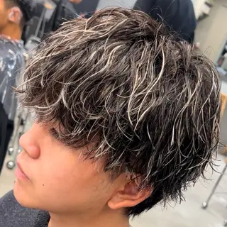 ミディアム カラー ヘアアレンジ fifth 石川 凪のヘアスタイル