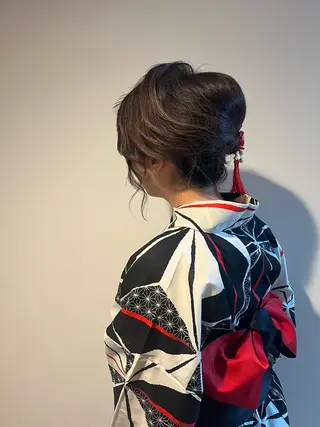 ヘアアレンジ 渋田 ゆかりのヘアスタイル