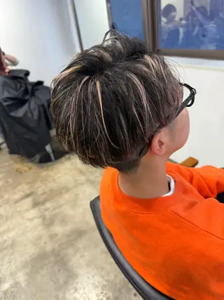 ショート カラー メンズ MEN'S特化🌈 KATOのヘアスタイル