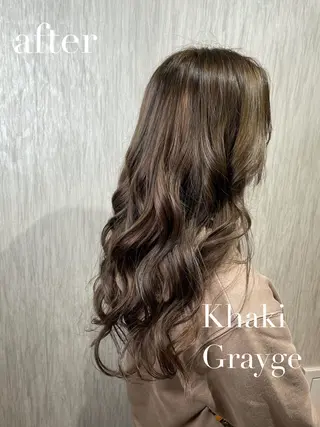 ロング カラー newiGRANDE 🌈萩原聖也のヘアスタイル