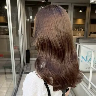 ロング 透明感カラー🎀 みゆうのヘアスタイル