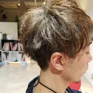 ショート メンズ 田中 光のヘアスタイル