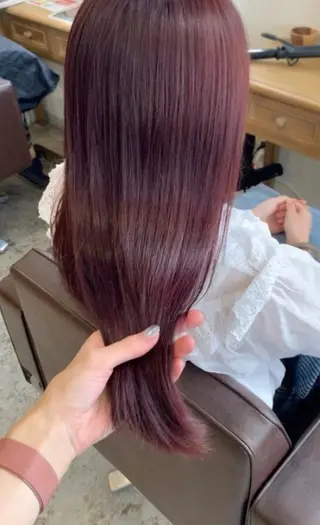 ロング カラー 🧡色落ちまで2度綺 麗なカラー🧡ヨシキのヘアスタイル