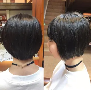 ショート ✂︎ショート、ボブ、 レイヤー🩵YUMIのヘアスタイル