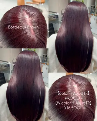 セミロング セイショウ__表参道 カラーブリーチ✨のヘアスタイル