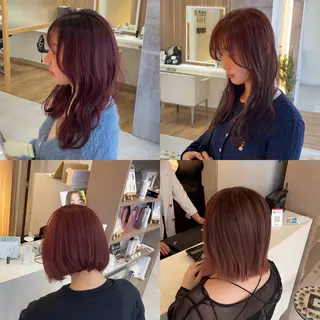 ミディアム 【ヘアディレクター】 りくのヘアスタイル