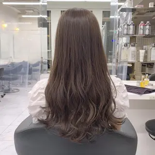 ロング カラー 美髪矯正/透明感カラ ー🫧YUUKI🫧のヘアスタイル