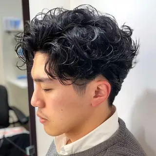 パーマ メンズ 最強美髪💙ྀི/ アイ兼任👀/ミナルのヘアスタイル