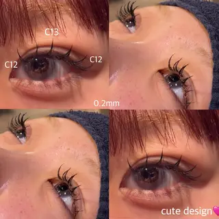 マツエク・マツパ ハイトーン/ ネイル💅まりなのヘアスタイル