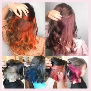 ミディアム カラー パーマ ヘアアレンジ 🫧代表/新宿駅近/ 限定価格🫧田辺貴裕のヘアスタイル