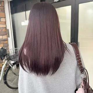 ロング カラー 暖色カラー/ブリーチ 🎀オビツメイ🎀のヘアスタイル