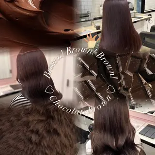 カラー 合田 未来のヘアスタイル