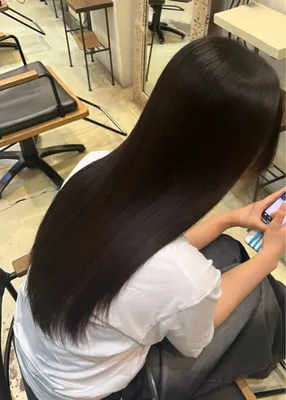 ロング green上町所属・玉造✲谷六 田村穂香のヘアスタイル