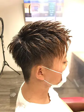 ショート メンズ 限定クーポン 💕大量更新ブリーチのヘアスタイル