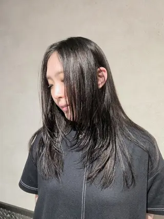 セミロング enx 渡邊 愛結🎀のヘアスタイル