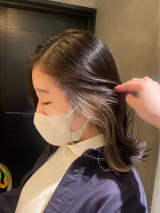 ミディアム カラー デザイン/アレンジ ❤︎イシイレイのヘアスタイル