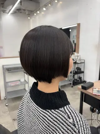 ショート カラー ヘアアレンジ 🌱ボブ/レイヤー/ ベージュ/あやみ✨のヘアスタイル
