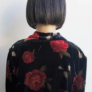 ショート カラー ヘアアレンジ iplus まつげ、眉毛、耳つぼのマツエク・マツパデザイン
