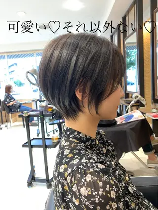 ショート 林 瑞起のヘアスタイル