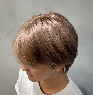ミディアム カラー ヘアアレンジ メンズ fifth 石川 凪のヘアスタイル