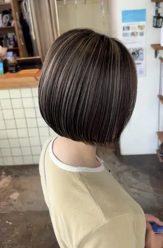 ショート カラー 佐藤彩奈/レディース カットモデル募集中のヘアスタイル