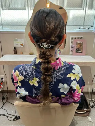 セミロング Mila misakiのヘアスタイル