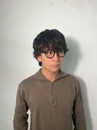 メンズ 柏メンズパーマ特化 蛯谷 晃裕のヘアスタイル
