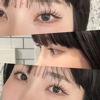 マツエク・マツパ F room UMEDAのマツエク・マツパデザイン