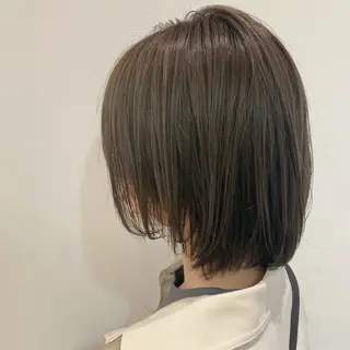 ショート カラー 🌷レイヤー縮毛/ 艶カラー/ami🌷のヘアスタイル