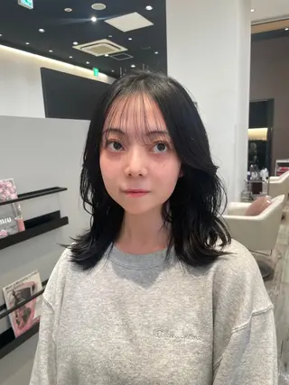 ロング カラー k-twoたき✨艶感 カラー／美髪矯正のヘアスタイル