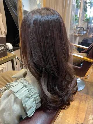 ロング カラー ヘアアレンジ 💖透明感カラー💖 mayukoのヘアスタイル