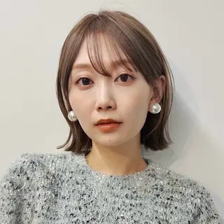 ショート 🍑暖色／レイヤー／ 真希🎀のヘアスタイル