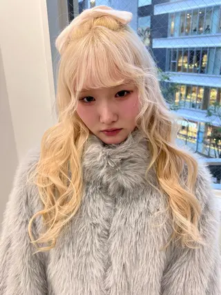 ヘアアレンジ euphoria新宿通り所属・新宿❤︎ヘアセット ♡YUMEのヘアスタイル