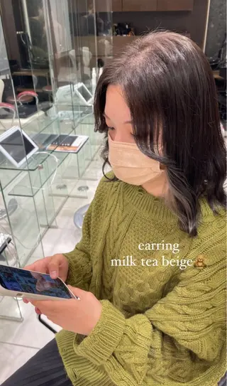 カラー 🫧透明感カラー/ 高橋めぐ🫧のヘアスタイル